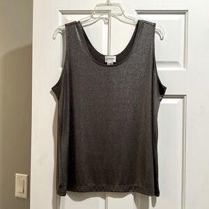 Chico’s Travelers tank top in EUC. Size 3.